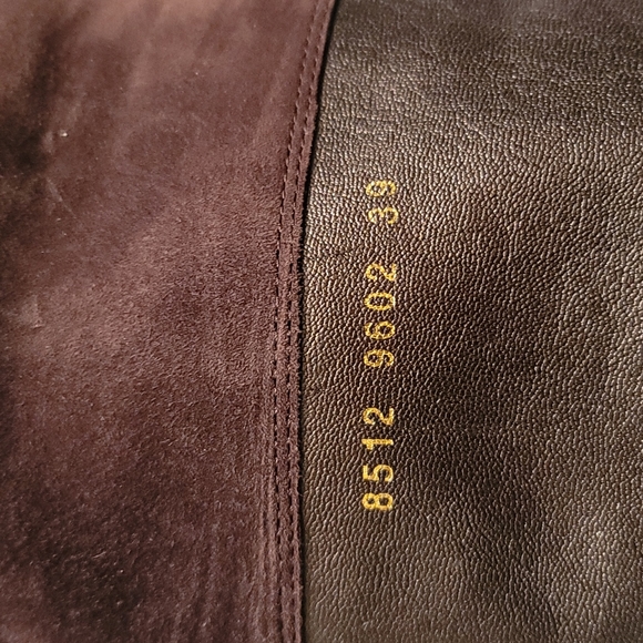 Sergio Rossi Black Suede Over the Knee Boots 39 - Picture 13 of 14